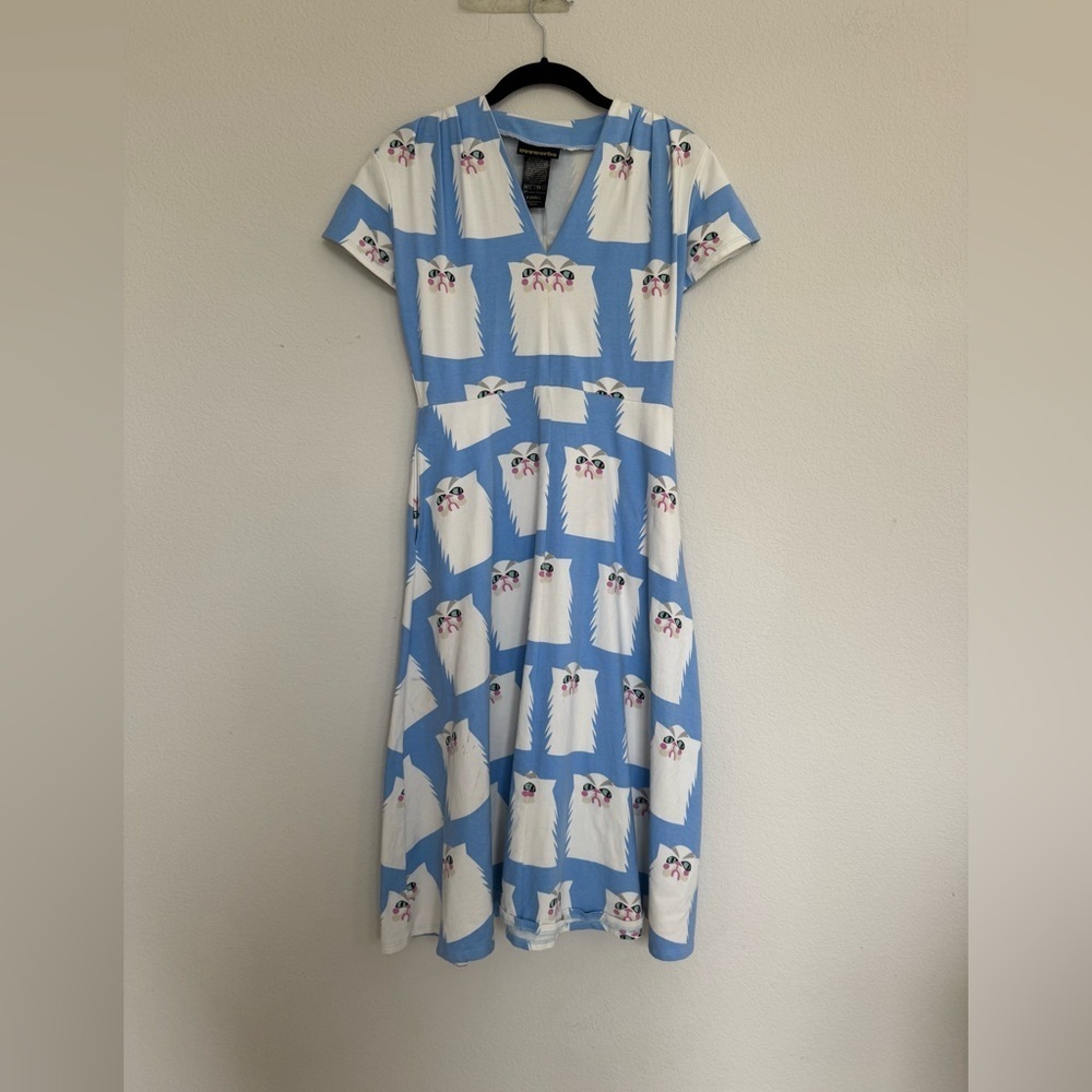 Nooworks Greta grumpy cat dress XS - Picture 3 of 6